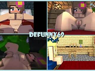 Sizzling Minecraft porn collection