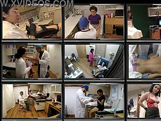 Regardez la vidéo complète de l'examen gynécologique de Zoe Larks et des interruptions téléphoniques dans la clinique de captivité