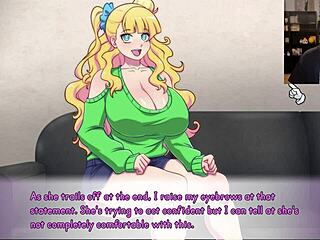 Big tits and ass-loving Galko-chan gets down and dirty on the casting couch