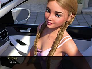 Nikmati seluruh gameplay - Melodi - Bagian 9 dengan blonde cantik dan payudara kecil