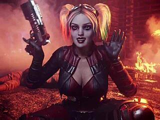 Transformasi Harley Quinn menjadi penjahat yang menggoda