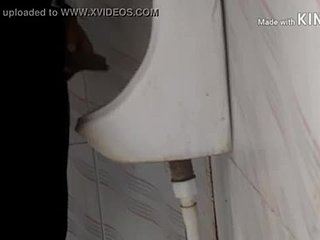 Gay Indian toilet fetish with pissing and pissing action
