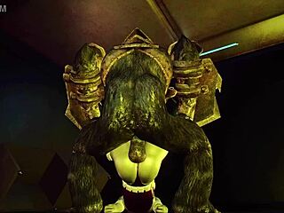 Monster cock and cowgirl riding in Ryos adventure 3d