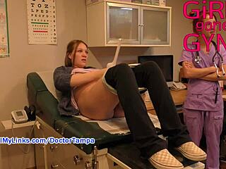 Experience the new nurses clinical experience in this naked behind the scenes video from Girlsgonegyno com