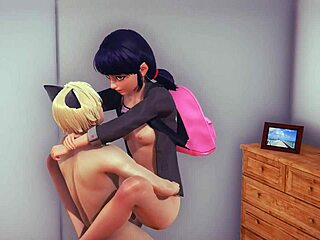 HD kalitede Lady Bug'un yer aldığı Japon Animasyon Porno