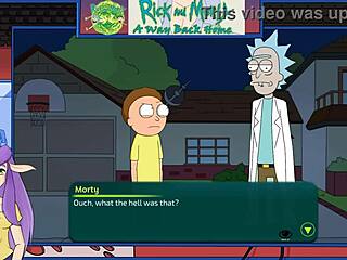 Permainan Hentai: Rick dan Morty meneroka keinginan seksual mereka