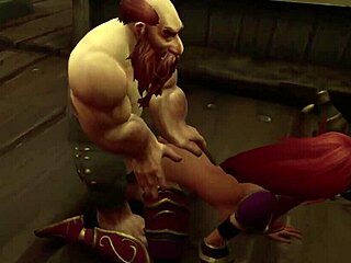 World of Warcraft hentai nagy mellekkel és mélytorokkal