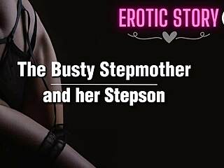 Stepson's lustful fantasies come true with busty stepmother