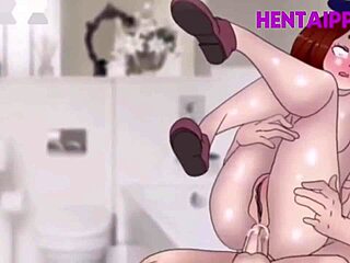 Gadis Hentai mendapat pantatnya dientot dalam animasi 3D