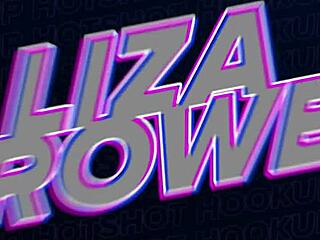 Liza Rowe yang cantik tersedak dengan sperma dalam adegan blowjob yang panas