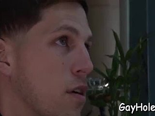 Gay men-porn in a hot and steamy video