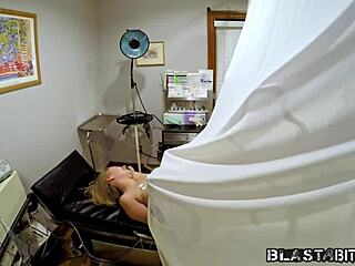 Ava Siren experiences her first time with a massive ejaculation from Doctor Tampa on blastabitch.com